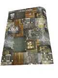 Desenli Kendiliginden Yapışkanlı Kaplama Folyosu 45 CM X 5 METRE