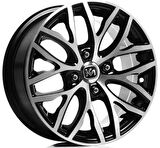 FORD FİESTA UYUMLU JANT KM465 6.5X15 4X108 ET-35 67.2 BD (4 ADET)