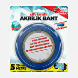 Çift Taraflı Akrilik (Silikonize) Şeffaf  Montaj Bandı