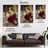 Yetiştirme Yurdundaki Kadın ve Çocuklar Duvar Tablosu William-Adolphe Bouguereau-6147