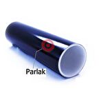 Parlak Siyah Cam Tavan Görünümlü Folyo Kaplama 122 cm x 1 Metre