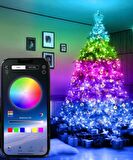 10 Metre RGB Şerit Led - Kumanda ve Mobil Aplikasyon Kontrol- Su Geçirmez / Sese Duyarlı