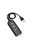 4 Port Usb Çoğaltıcı Çoklayıcı Hub Usb 2.0 Çoklama Pc Laptop
