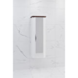 BREZZA 130 CM MASİF TEZGAH BEYAZ LAVABOLU BANYO DOLABI - RAF VE BOY DOLAP MODÜL DAHİL