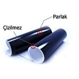 Parlak Siyah Cam Tavan Görünümlü Folyo Kaplama 61 cm x 1 Metre