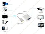 HDMI TO VGA SES AKTARIM DAHİL - HDMI TO VGA ÇEVİRİCİ DÖNÜŞTÜRÜCÜ