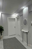 60 Cm Çap Banyo & Makyaj Aynası Yuvarlak | Antre Hol Koridor Duvar Salon Mutfak Ofis Dekoratif Ayna