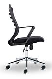 Asbir Mobilya Rigel 55300 Metal Ayaklı Çalışma Koltuğu Ofis Sandalyesi