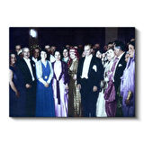 Cumhuriyet Balosu - Atatürk'ün Modern Türkiye'si Kanvas Tablo