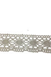 Kopanaki Dantel en 5 cm Badem Model Krem 10 Metre