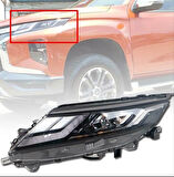 Mitsubishi L200 2019+ Uyumlu Led Far Yükseltme / Halojen Farlı Model  İçin