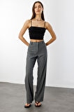 Kadın Yüksek Bel Wide Leg Kumaş Pantolon PANTOLON-004