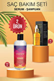 Cozyce Proteinli & Keratin Tuzsuz Şampuan 500 ml Yoğun Saç Dökülmesine Karşı Saç Serumu 30 ml
