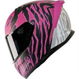 MTS 801 LEOPAR PİNK FULL FACE KASK