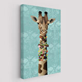 Sosyetik Zurafa Duvar Tablosu -6170