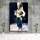 Yeni Çeri Kıyafetli M. K. Atatürk Tablosu