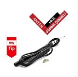 Çekmeli Anten Gömme Nikel Volkwagen Tip Vakum Uyumlu Carub