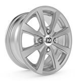 KORMETAL JANT KM773 5.5X13 4X100 ET-28 67.2 SİLVER (4 ADET)