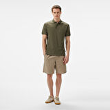 Nautica Erkek Yeşil Slim Fit Polo Yaka T-Shirt