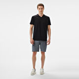 Nautica Erkek Siyah Regular Fit T-Shirt