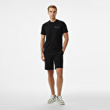 Nautica Erkek Siyah Regular Fit Baskılı T-Shirt