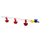 TavPet Nipel Suluk Sistemi 20 Tavukluk 60 cm 3 Nipelli Yaylı Çanaklı