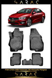 Fiat Linea 2007 Model Araca Özel 3d Havuzlu Paspas