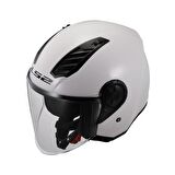 LS2 Airflow 2 Beyaz Yarım Kask