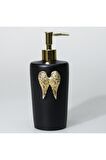 Wings Banyo Seti Siyah Altın