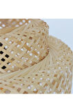 Reyo Sitrus Doğal Bambu Avize 30x30 cm