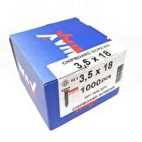 Wax Sunta Vidası 3.5X18 (1000 Adet)