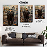 Vladimir Lenin Sovyet Dönemi Rusya Dekoratif Duvar Tablosu-6194