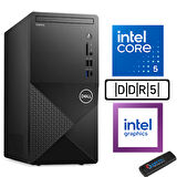 Dell Vostro 3030 mt Intel Core I5 12400 64GB Ddr5 1tb SSD Ubuntu Intel® UHD Graphics 730 Masaüstü Bilgisayar N3030I5EMEAU28 + Zetta USB Bellek