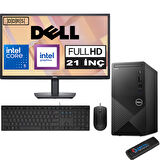 Dell Vostro 3030 mt Intel Core I5 12400 96GB Ddr5 512GB SSD 21.5" Fhd Windows 11 Home Intel® UHD Graphics 730 Masaüstü Bilgisayar 21N3030I5EMEAH02 + Zetta USB Bellek