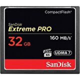 Sandisk Extreme Pro 32 GB 4K CF Compact Flash Hafıza Kartı (160mb/s)