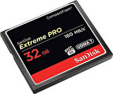 SanDisk Extreme Pro 32GB CompactFlash Hafıza Kartı UDMA 7 160MB-sn kadar - SDCFXPS-032G-X46 OUTLET