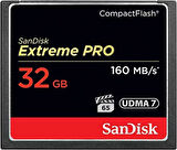 SanDisk Extreme Pro 32GB CompactFlash Hafıza Kartı UDMA 7 160MB-sn kadar - SDCFXPS-032G-X46 OUTLET