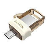 Sandisk SDDD3-064G-G46GW 64 GB Dual Drive m3.0 USB micro USB God Usb Flash Bellek
