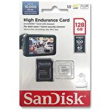 SanDisk High Endurance 128GB 100/40MB/s microSDXC C10 V30 Hafıza Kartı SDSQQNR-128G-GN6IA