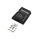 SanDisk High Endurance 256GB 100/40MB/s microSDXC C10 V30 Adaptörlü Hafıza Kartı SDSQQNR-256G-GN6IA