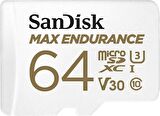 SanDisk Max Endurance 64GB SDSQQVR-064G-GN6IA Micro SDXC 100/40MB/s C10 V30 Hafıza Kartı