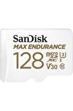 SanDisk Max Endurance 128GB SDSQQVR-128G-GN6IA Micro SDXC 100/40MB/s C10 V30 Hafıza Kartı