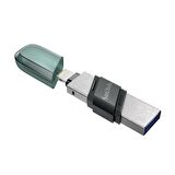 Sandisk SDIX90N-128G-GN6NE 128 GB USB 3.0 Apple Type-A iXPAND USB Flash Bellek