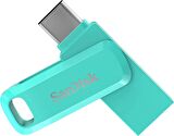 SanDisk Ultra Dual Drive Go 256GB SDDDC3-256G-G46G USB  Type-C Flash Bellek Tiffany Green