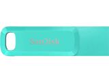 SanDisk Ultra Dual Drive Go 256GB SDDDC3-256G-G46G USB  Type-C Flash Bellek Tiffany Green