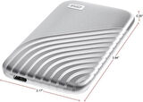 Western Digital My Passport 1 TB WDBAGF0010BSL 2.5" SSD USB-C 3.2 Gümüş Taşınabilir Disk Outlet