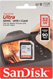 Sandisk SDSDUN4-032G-GN6IN 32 GB 90Mb/s Ultra XC-I SD Hafıza Kartı