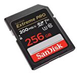 SanDisk Extreme Pro 256GB 200/140MB/s SDXC V30 UHS-I U3 Hafıza Kartı SDSDXXD-256G-GN4IN