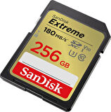 SanDisk Extreme 256GB 180MB/s SD UHS-I 4K UHD Hafıza Kartı SDSDXVV-256G-GNCIN