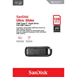 SanDisk Ultra Slider 128GB SDCZ480-128G-G46 USB 3.2 Type-C Flash Bellek
